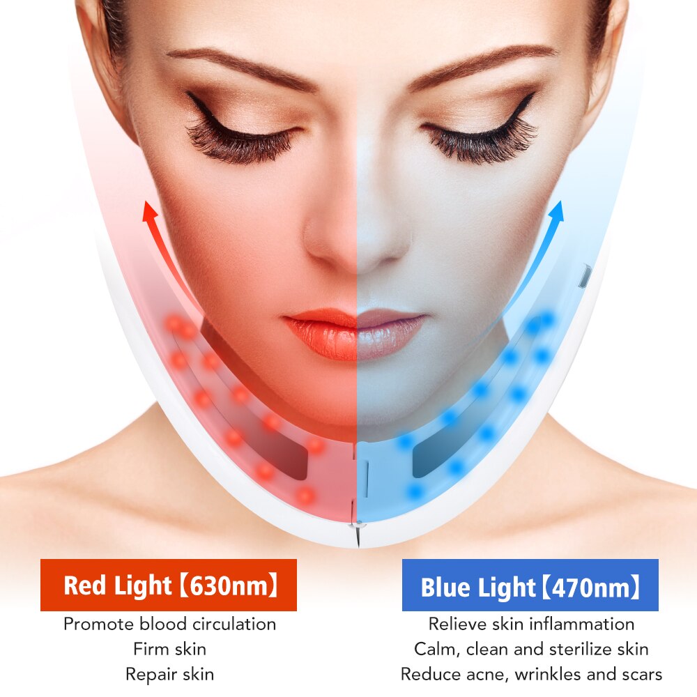 Appareil de Lifting Facial EMS LED